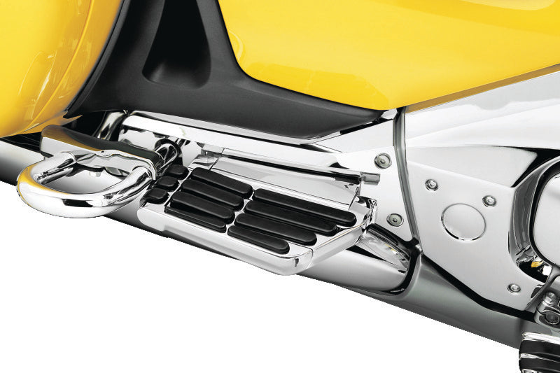 Kuryakyn 7506 Kuryakyn Passenger Floorboard Side Covers 01-17 fits Honda GL1800 Chrome