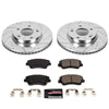 PowerStop K7672 fits Hyundai 16-17 Veloster Front Z23 Evolution Sport Brake Kit