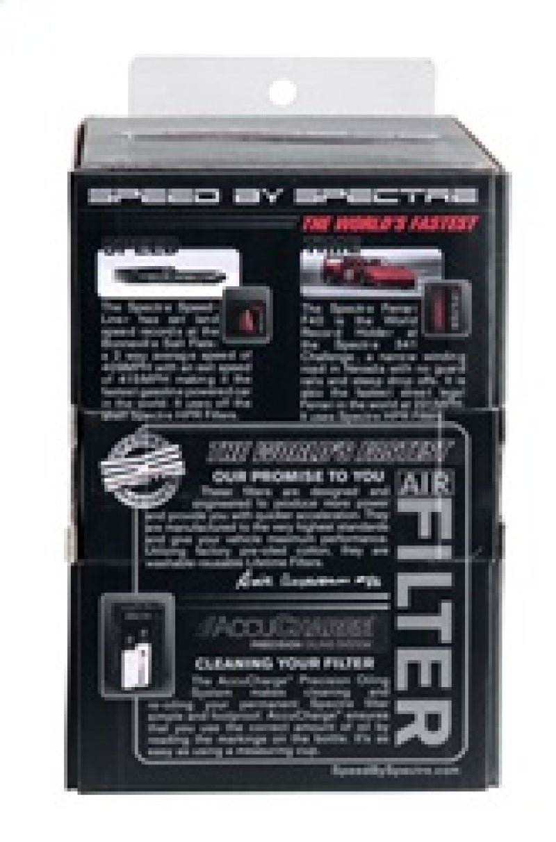 Spectre 8166 Adjustable Conical Air Filter 2-1/2in. Tall (Fits 3in. / 3-1/2in. / 4in. Tubes) - Blue