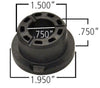 Ridetech 70010759 Delrin Control Arm Single Bushing (2in Large OD / 1.5in Small OD / .750in ID / 1.00 OAL)