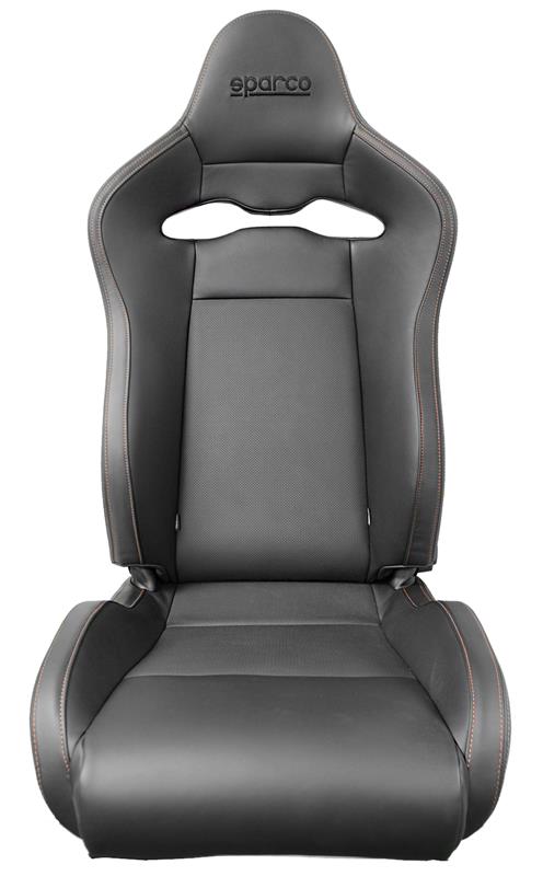 SPARCO 00974ZGLNRRSSX Seat SPX Special Edition Black/Red w/ Gloss Carbon Shell - Left