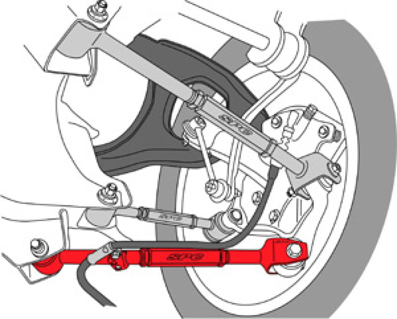 SPC Performance 67550 08-10 fits Honda Accord/09-10 Acura TSX/TL Rear Adjustable Lateral Arm