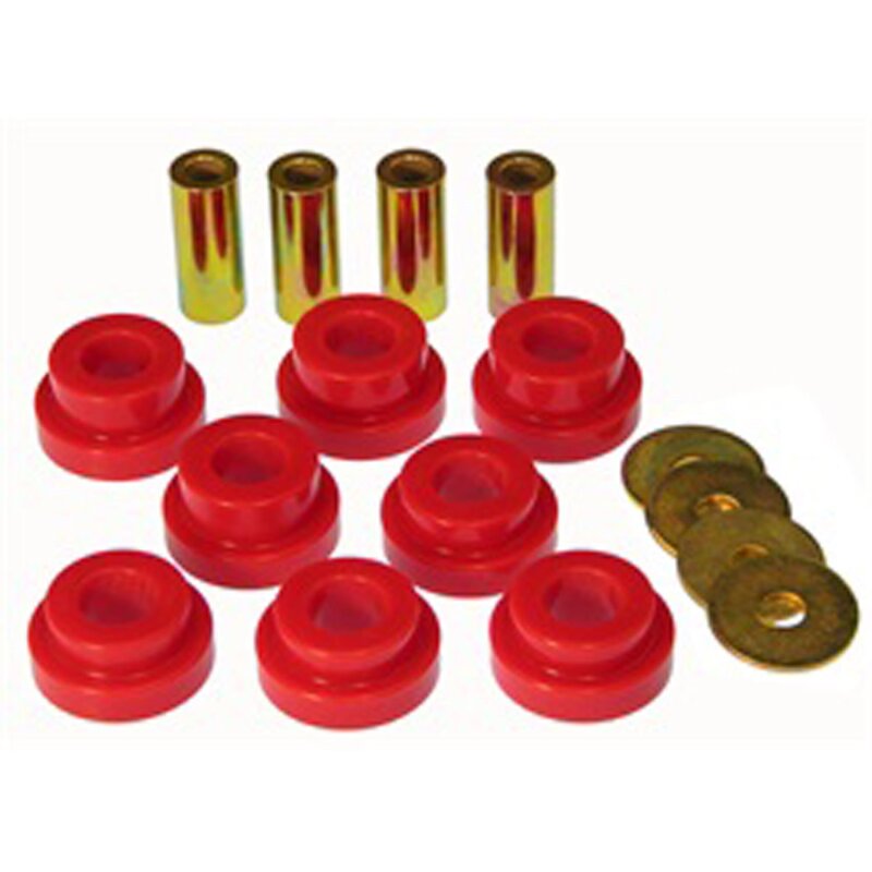 Prothane 7-1614 fits Chevy Silverado Front Diff Carrier/Support Bushings - Red