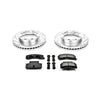PowerStop K1992 fits Chevrolet 90-00 K3500 Front Z23 Evolution Sport Brake Kit