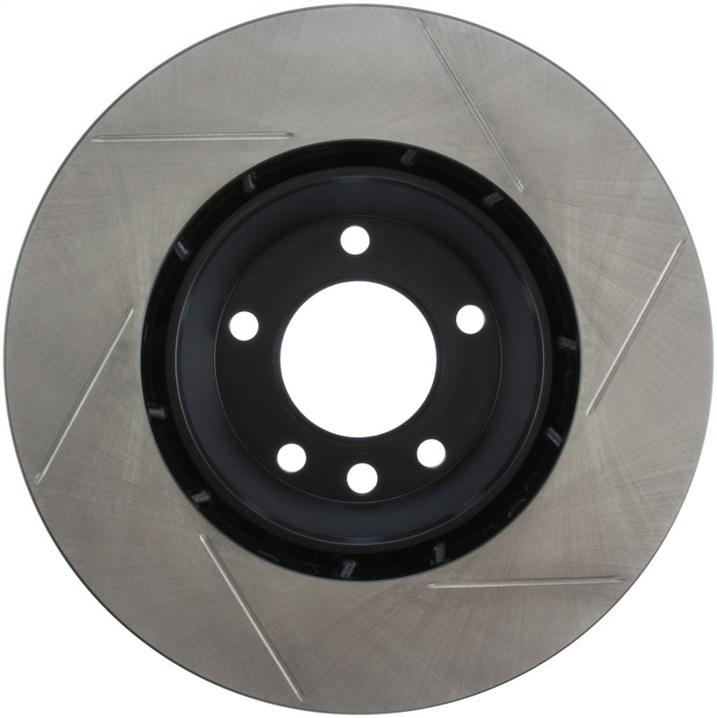 Stoptech 126.33091SR Power Slot 07-10 Audi Q7 / 03-10 Porsche Cayenne Right Front Slotted Rotor
