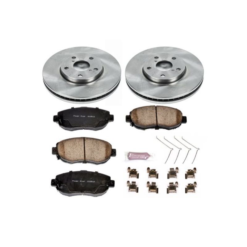 PowerStop KOE1077 fits Lexus 93-05 GS300 Front Autospecialty Brake Kit