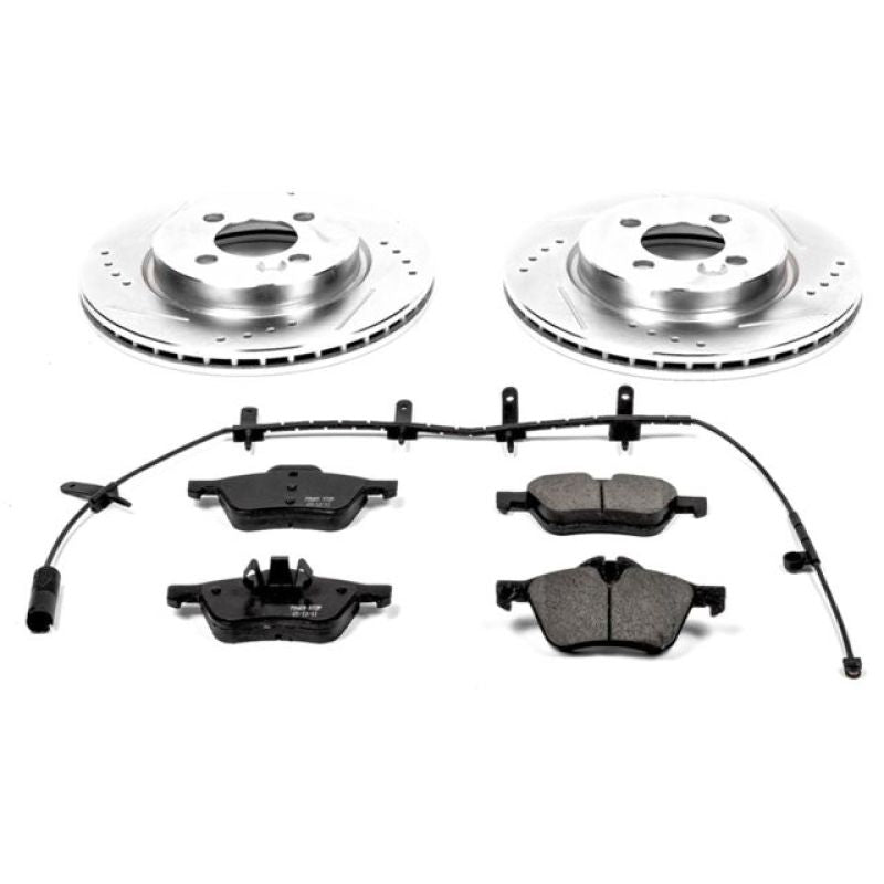 PowerStop K5780 fits Mini 07-08 Cooper Front Z23 Evolution Sport Brake Kit