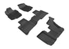 3D MAXpider 2014-2015 fits Kia Sorento 7-Seats Kagu 2nd Row Floormats - Gray