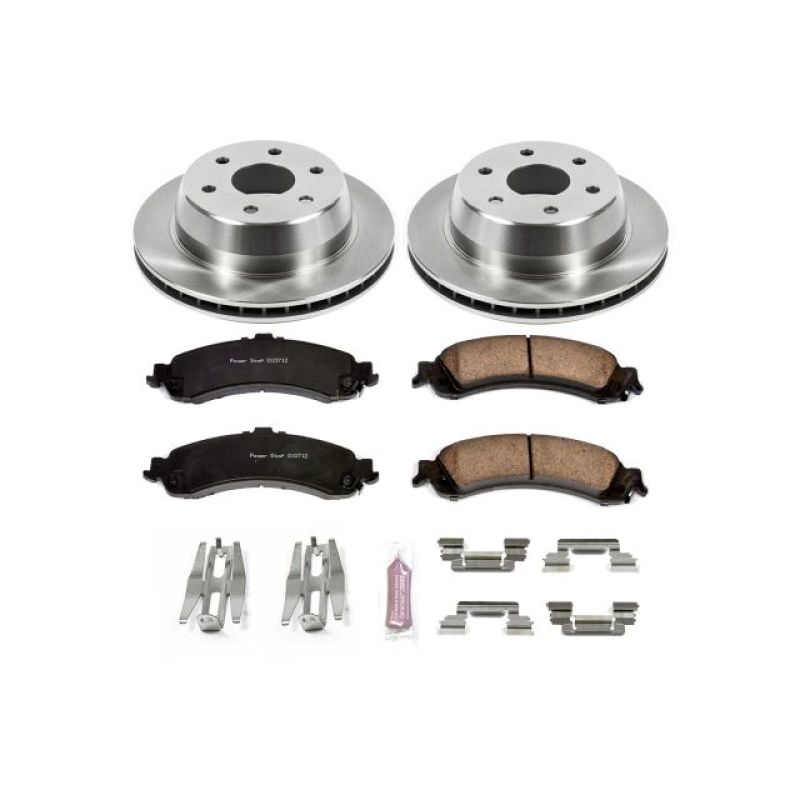 PowerStop KOE2046 fits Cadillac 02-06 Escalade Rear Autospecialty Brake Kit
