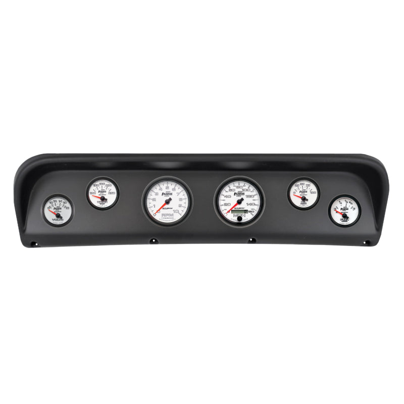 AutoMeter 2938-10 Autometer Phantom II Direct Fit Dash Kit 67-72 fits Ford F100 (2 x 3-3/8in. / 4 x 2-1/16in.)
