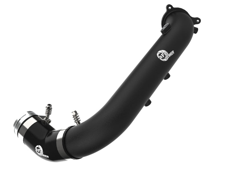 AFE 46-20488-B unner Black 2-3/4in Aluminum Charge Pipe 2021 fits Toyota Supra