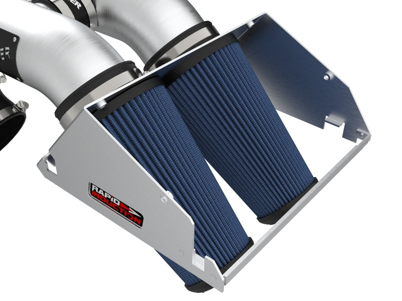 AFE 52-10015RH Induction Pro 5R Cold Air Intake System Brushed 21-22 fits Ford