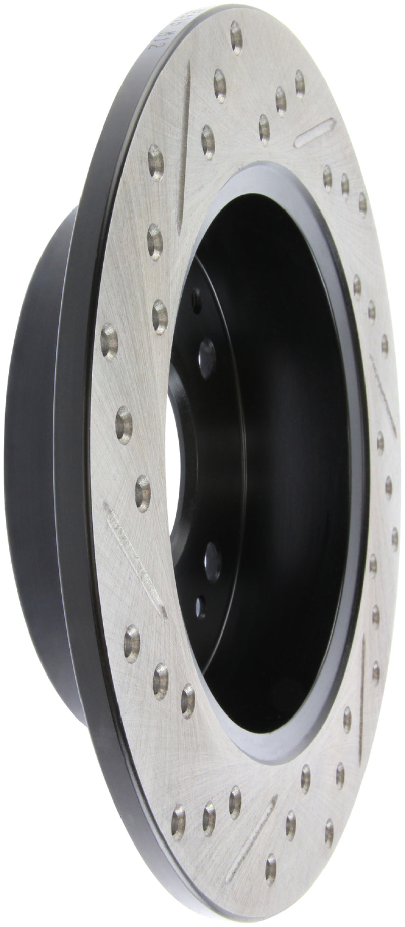 Stoptech 127.40042L 02-06 fits Acura RSX Incl. Type S / 97-01 Integra Type R Slotted & Drilled Left Rear Rotor