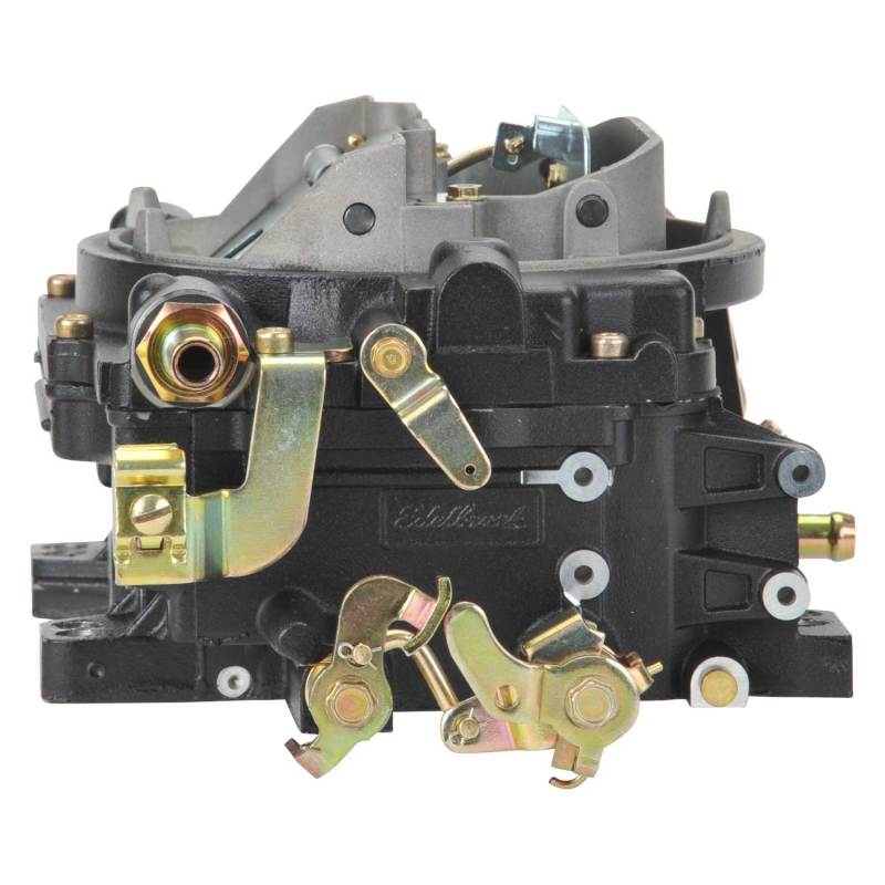 Edelbrock 19053 Carburetor AVS2 Series 650 CFM Manual Choke Black Powder Coated (Non-EGR)