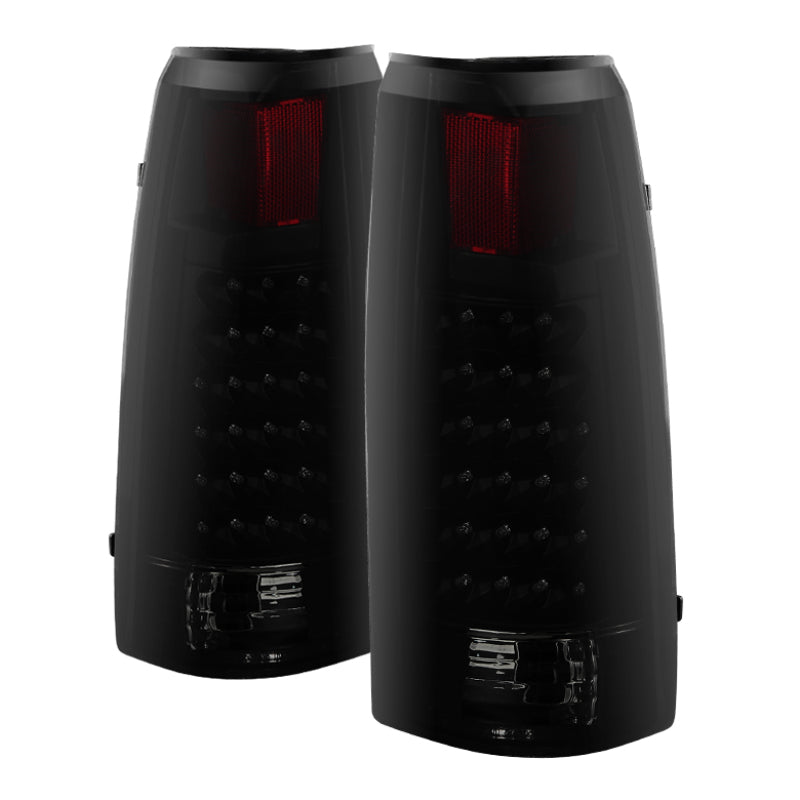 Xtune 9034459 Yukon Denali LED Tail Lights Black Smoked ALT-JH-CCK88-LED-BKSM
