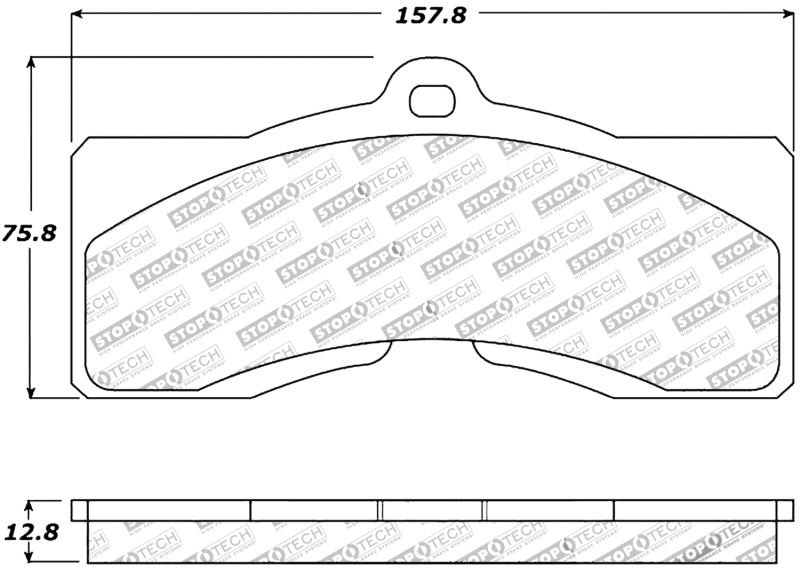 Stoptech 309.0008 Performance Brake Pads