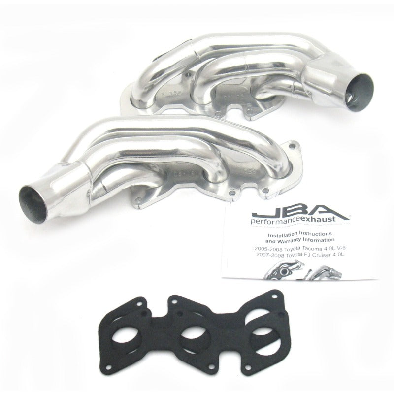 JBA 2035SJS fits Toyota 03-09 4.0L V6 w/o A.I.R. 1-1/2in Primary Silver Ctd Cat4Ward Header