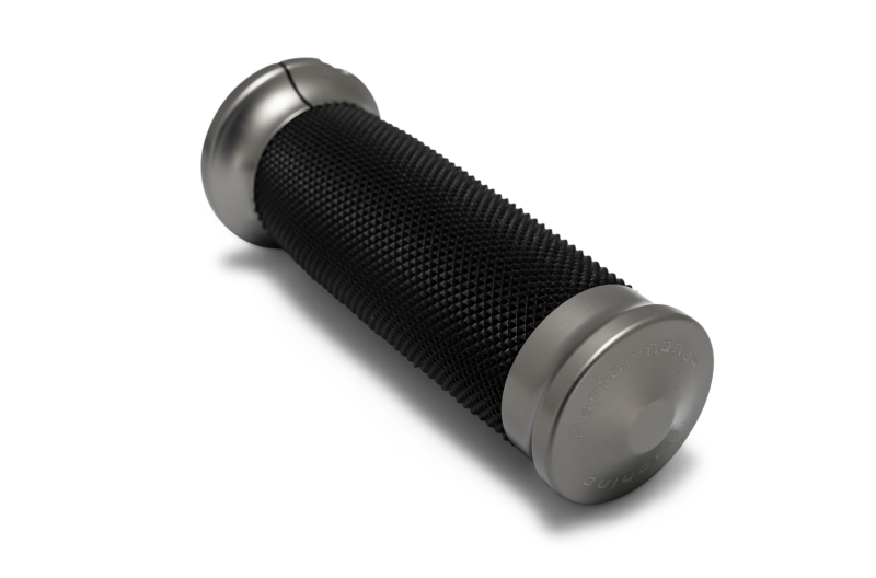 Performance Machine 0063-2105M-GU 24-25 Touring, 2025 Softail TBW Contour Handle Grip Set - Gun Metal Gray