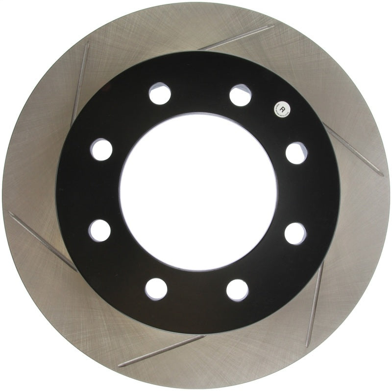 Stoptech 126.67061SR Power Slot 06-08 Dodge Ram 1500/03-08 Ram 2500/3500 All 2wd/4wd Front Right Slotted Rotor