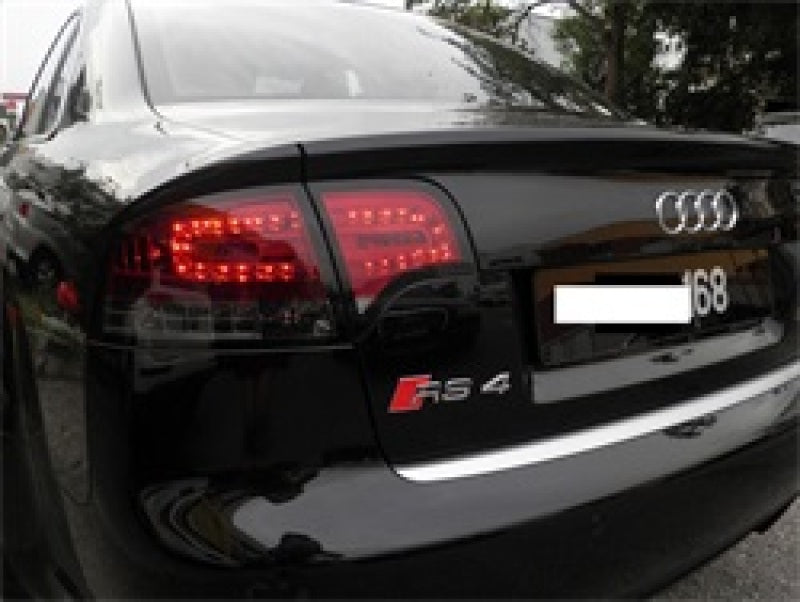 Spyder 5029294 fits Audi 06-08 A4 4Dr LED Tail Lights Red Clear ALT-YD-AA406-G2