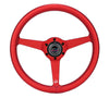NRG RST-071-RD RST-071-RD Aluminum Steering Wheel 330mm - Heritage Solid Spoke