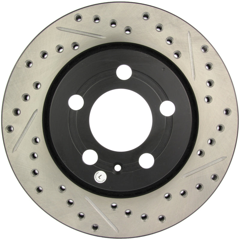 Stoptech 127.33069L Slotted & Drilled Sport Brake Rotor