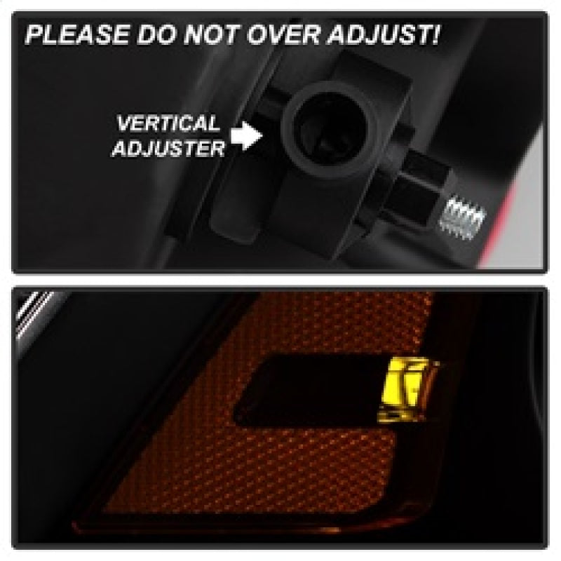 xTune 9040238 fits Dodge Ram 13-17 ( w/ Factory Projector LED) Projector Headli