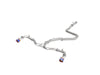 AFE 49-37003-1L 304SS Cat-Back Exhaust w/Blue Flame Tips 2018 fits Hyundai Ela