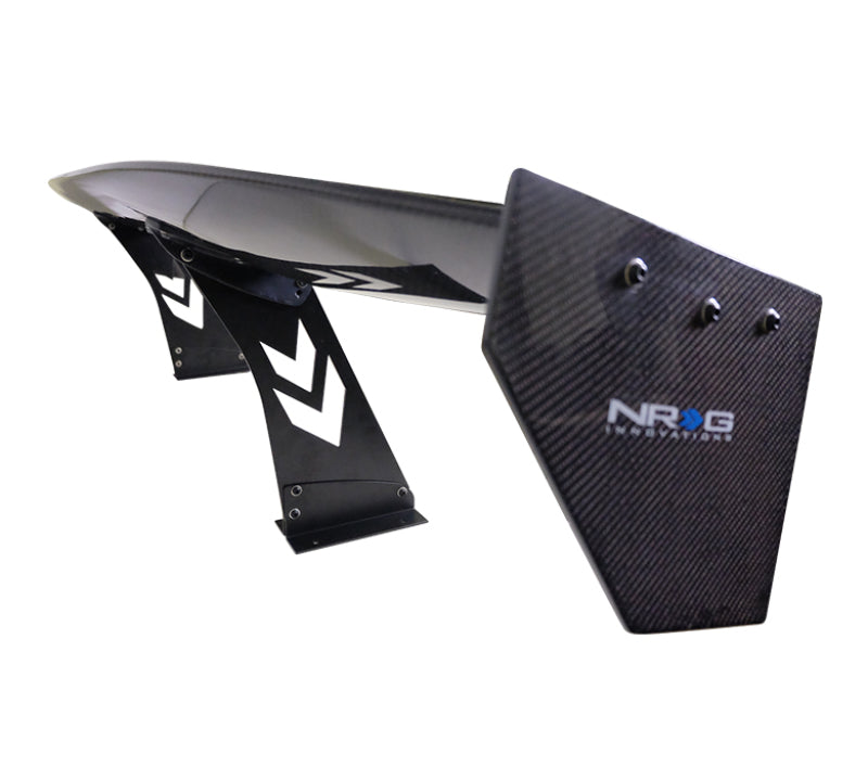 NRG CARB-A691NRG CARB-A691NRG Carbon Fiber Spoiler - Universal w/ Logo / Stand