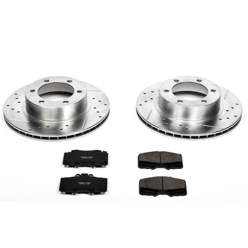 PowerStop K1236 fits Toyota 95-02 4Runner Front Z23 Evolution Sport Brake Kit