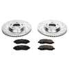 PowerStop K094 fits Mitsubishi 06-12 Eclipse Front Z23 Evolution Sport Brake Kit