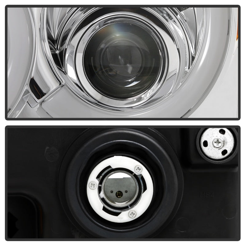 Spyder 5086112 fits Jeep 05-07 Grand Cherokee - Light Bar Projector Headlights