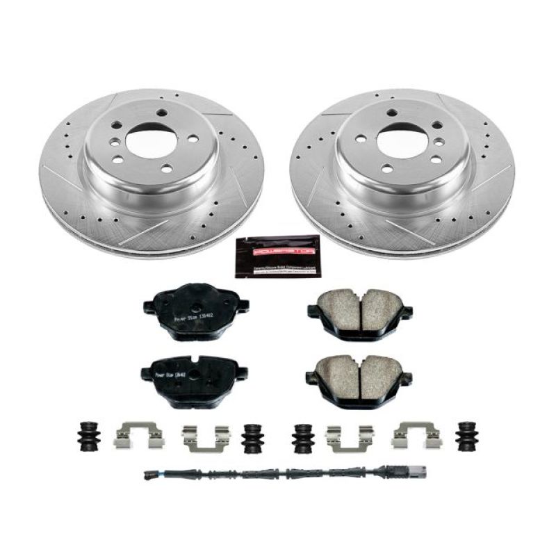 PowerStop K6034 fits BMW 11-16 528i Rear Z23 Evolution Sport Brake Kit
