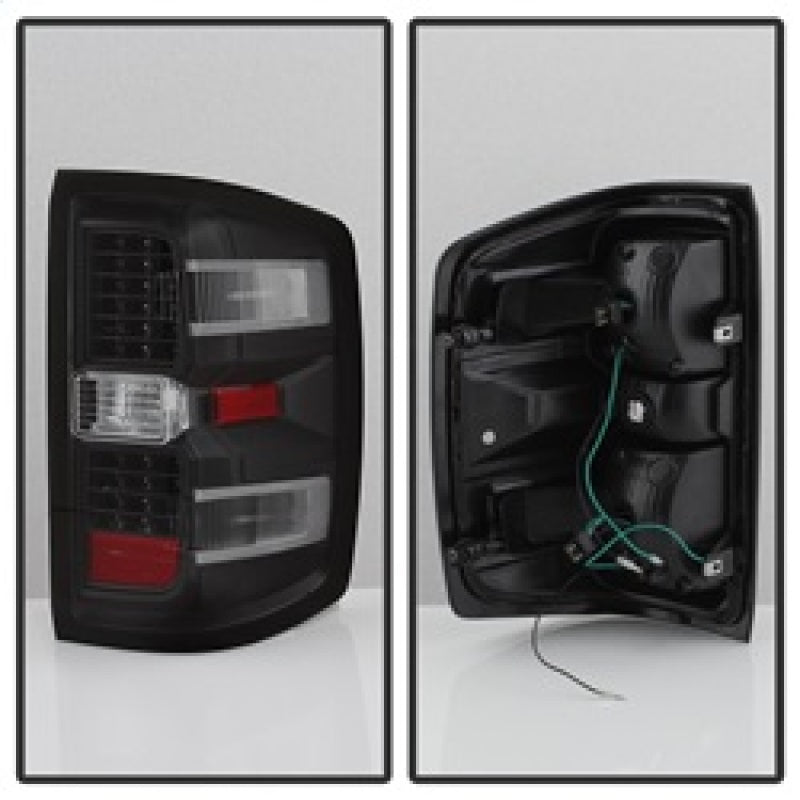 xTune 9036545 fits Chevy 1500 14-16 / Silverado 2500HD/3500HD LED Tail Lights -