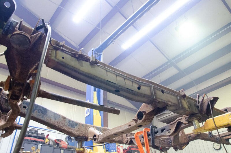 RustBuster RB7716L Front Frame Section Left Side