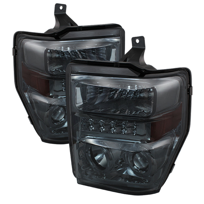 5076281 Xtune fits Ford 08-10 F250/350/450 Super Duty Projector Headlights LED