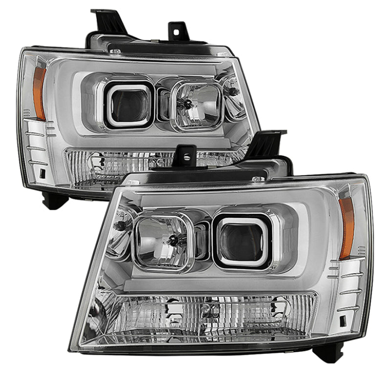 Spyder 5082572 fits Chevy 07-14 Suburban/1500/2500/Tahoe V2 Projector Headlight