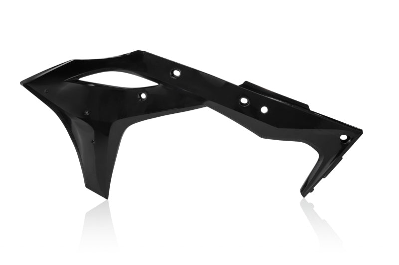 Cycra 1CYC-1868-12 17-20 fits Kawasaki KX250F Powerflow Radiator Shrouds - Black