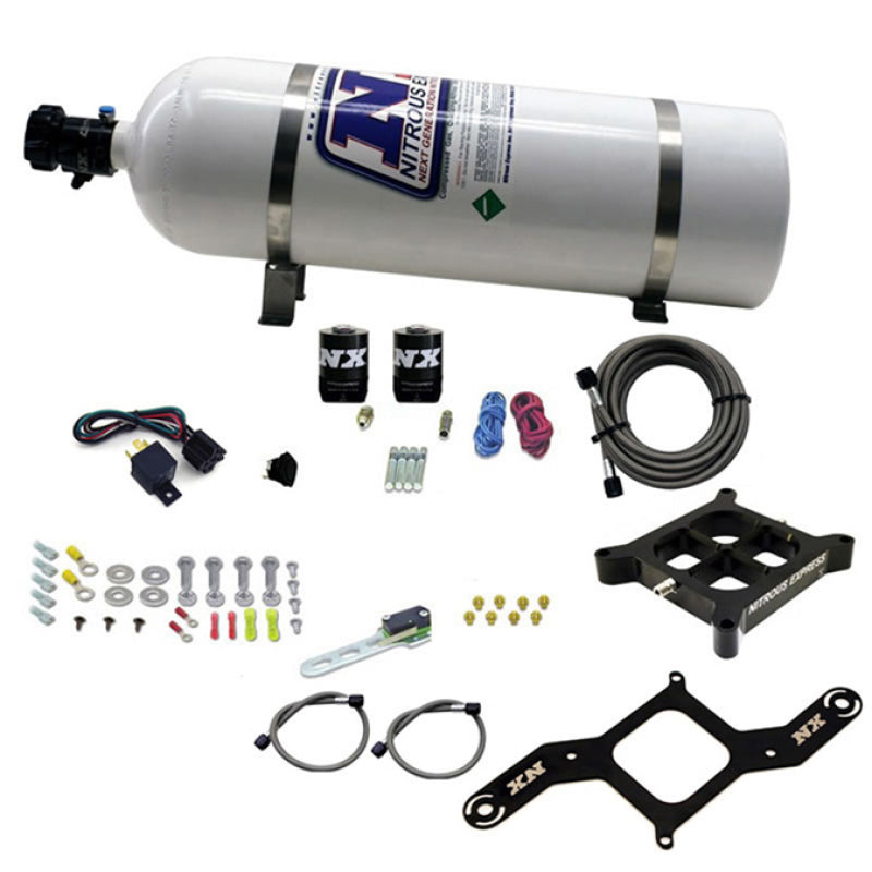 Nitrous Express 63571-15 4500 Covert Crossbar Plate System Pro Power 100-500HP (