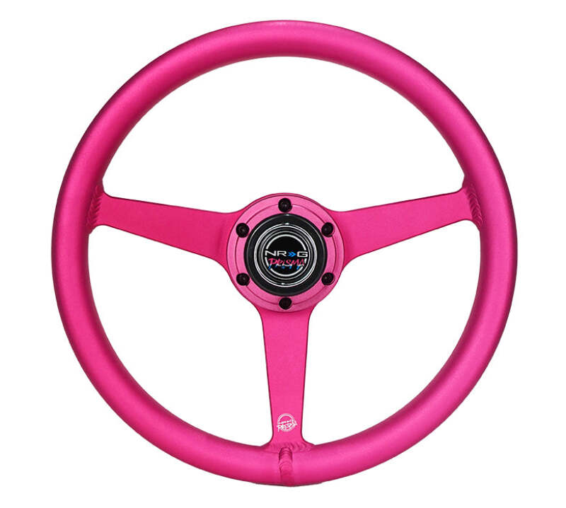 NRG RST-071-PK RST-071-PK Aluminum Steering Wheel 330mm - Heritage Solid Spoke