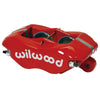 Wilwood Caliper-Forged Dynalite-Red 1.62in Pistons .81in Disc