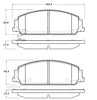 Stoptech 308.1351 Street Touring Brake Pads