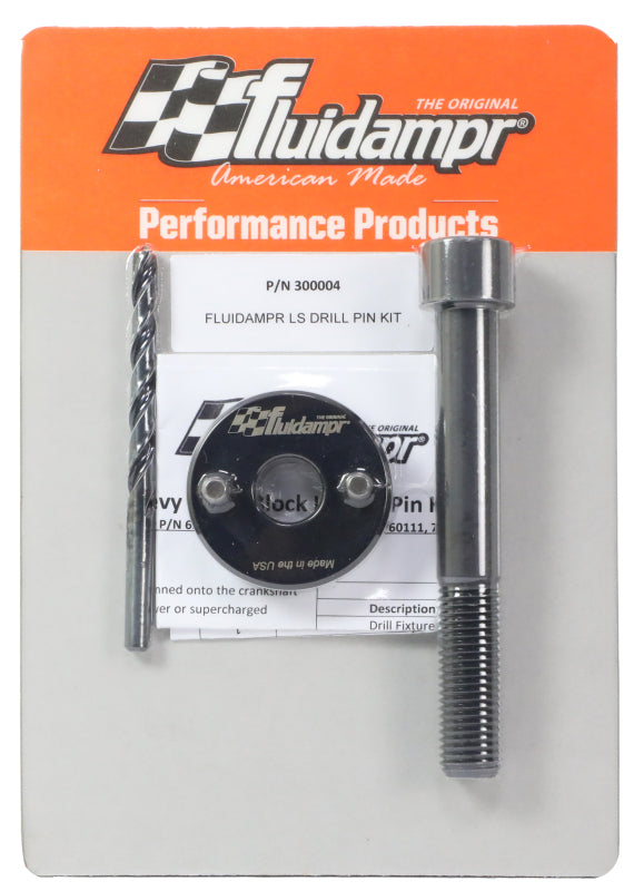 Fluidampr 300004 fits GM/fits Chevy LS Drill Pin Kit