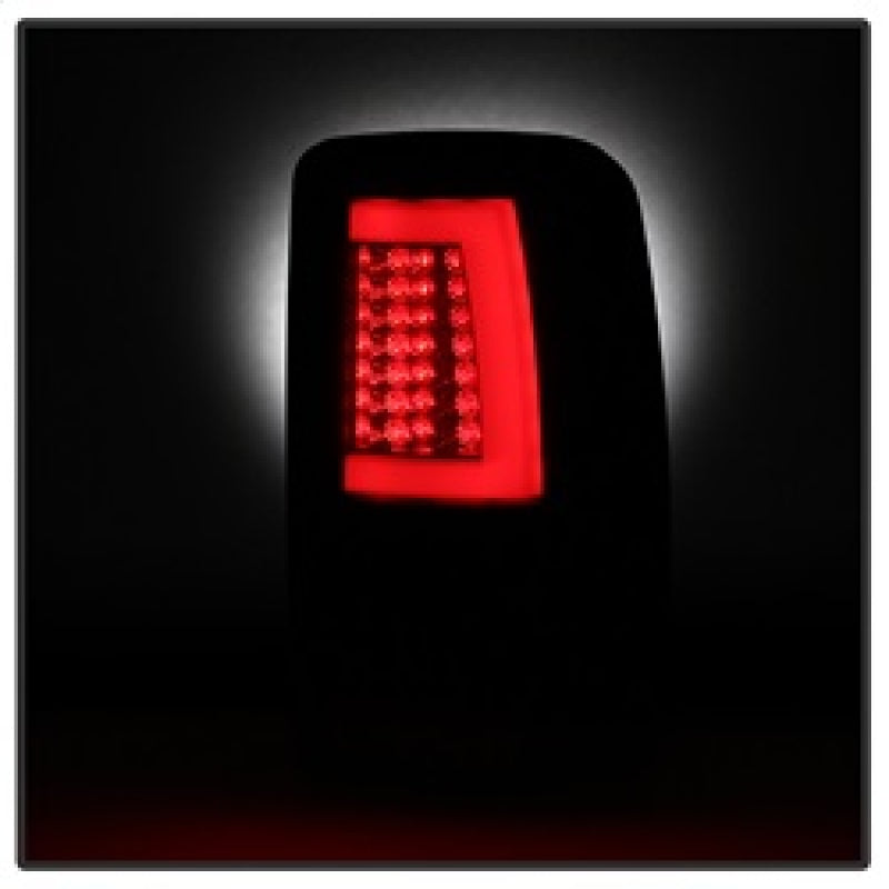 Spyder 5084156 fits GMC 00-06 Yukon/Yukon XL V2 Light Bar LED Tail Lights - Blk