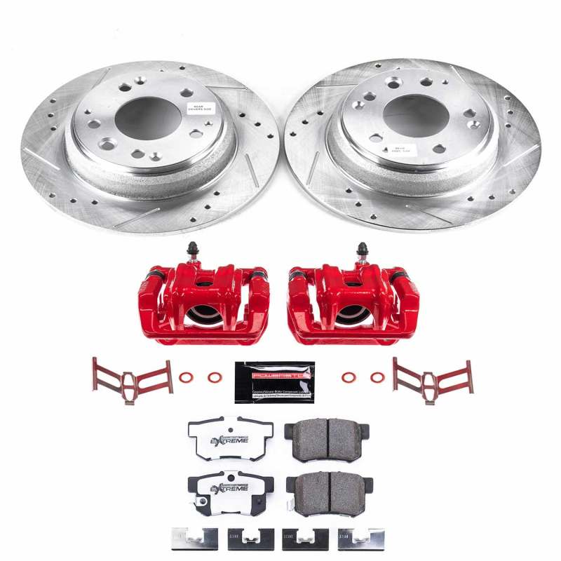 PowerStop KC3153 fits Acura Legend Rear Z26 Street Warrior Brake Kit w/Calipers