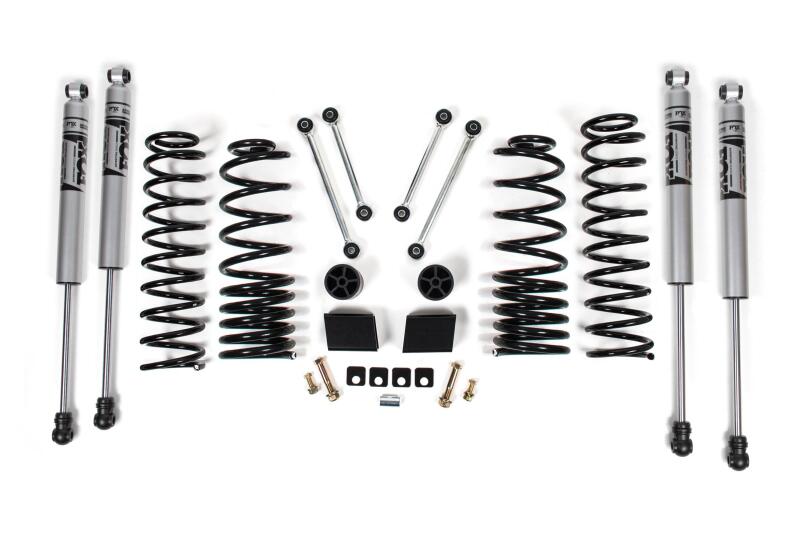 Zone Offroad ZONJ34F 2020 fits Jeep JT 3in Suspension Lift - Adv Series Shocks