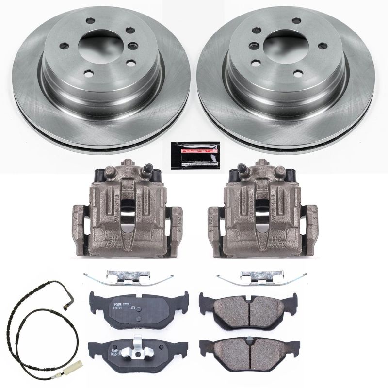PowerStop KCOE3001 2006 fits BMW 325xi Rear Autospecialty Brake Kit w/Calipers