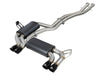 AFE 49-36344-B orceXP 2.5 IN 304 Stainless Steel Cat-Back Exhaust System w/ Bla
