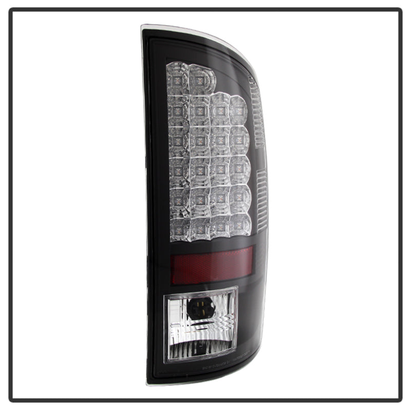 Spyder 5002617 fits Dodge 07-08 Ram 1500/Ram 07-09 2500/3500 LED Tail Lights Bl