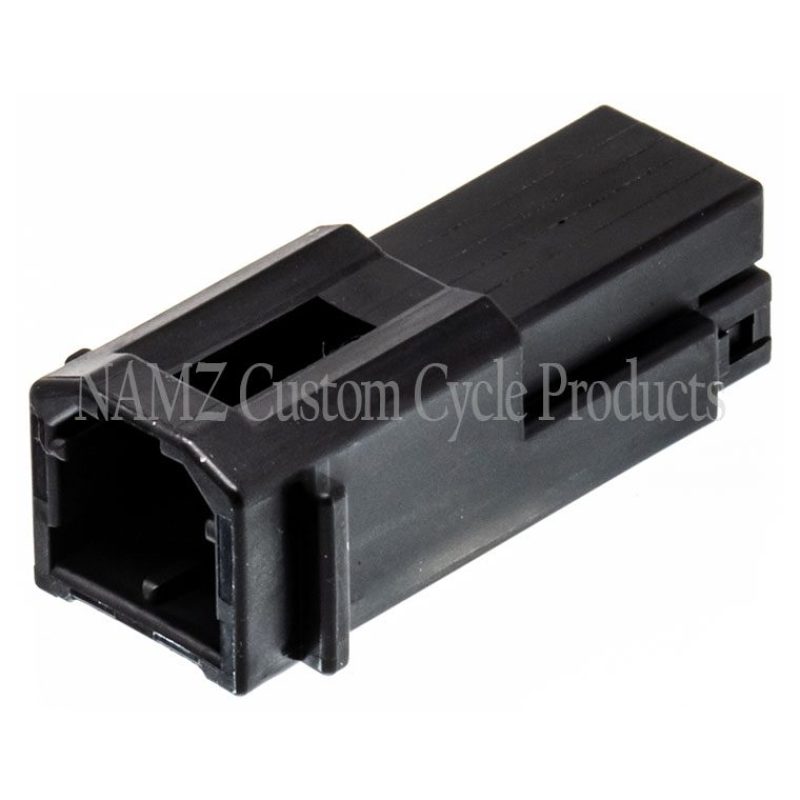 NAMZ NA-174460-2 AMP Multilock 2-Position Male Wire Cap Housing (HD 731BK)
